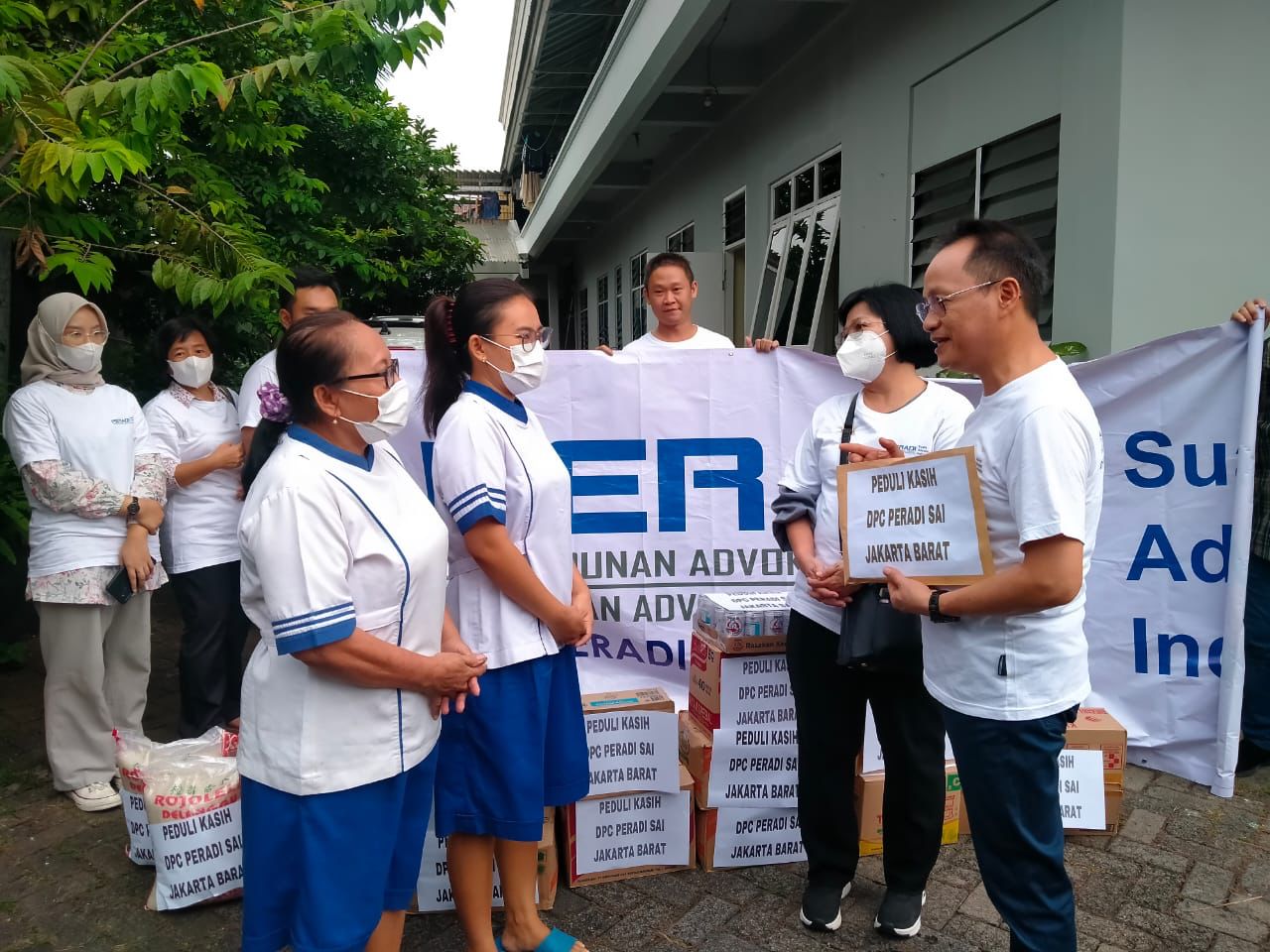 DPC Jakarta Barat - Bakti Sosial  Panti Jompo, Wisma Sahabat Baru Jakarta Barat - 03 November 2022