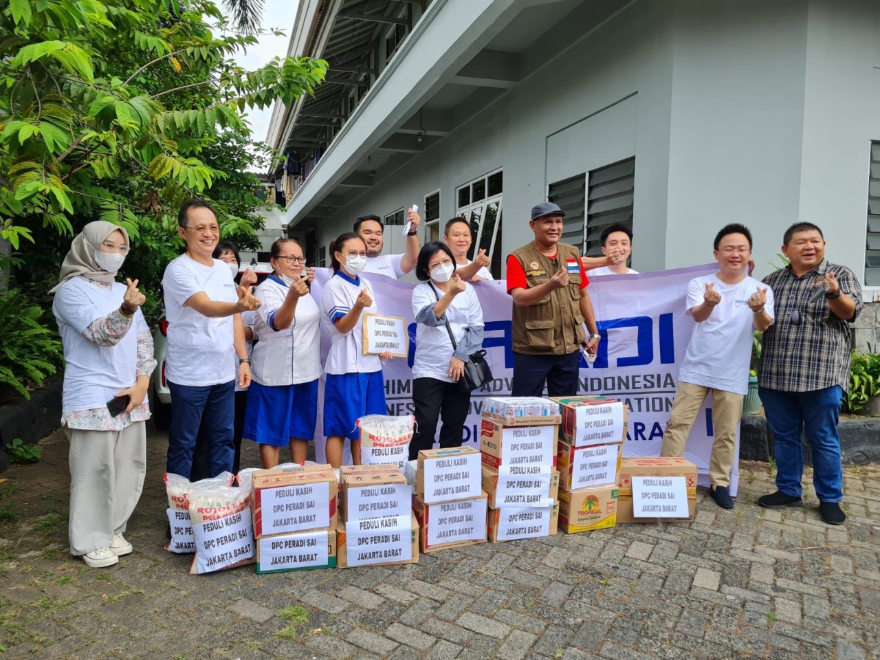 DPC Jakarta Barat - Bakti Sosial  Panti Jompo, Wisma Sahabat Baru Jakarta Barat - 03 November 2022