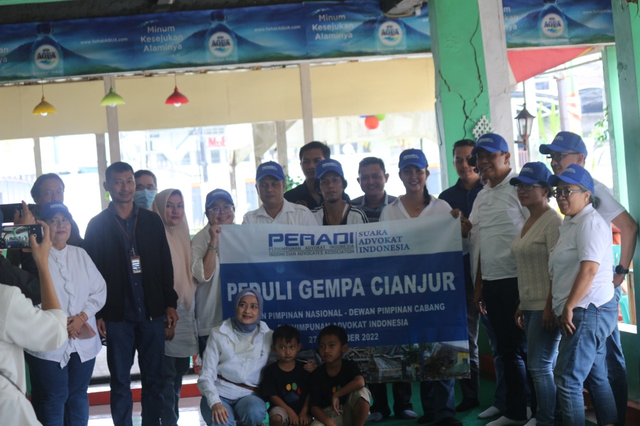 PERADI SAI Peduli Gempa Cianjur - (27 November 2022)